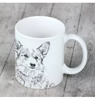 Pembroke Welsh Corgi - cup with a dog, cheerful cup for a dog lover, personalized gift from the Art-Dog brand