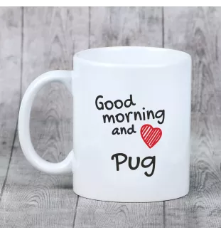 Pug - cup with a dog, cup with a photo, personalized gift from the Art-Dog brand