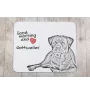 Rottweiler, Rott, Rottie - mouse pad with print, personalized dog-themed mouse pad, unique gadget for an office worker by Art-Dog brand