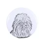 Affenpinscher, Affen, Affie - magnet with a dog's pupil, exceptionally light, strong magnet, handmade product by the Art-Dog brand