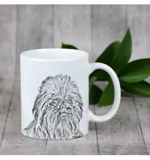 Affenpinscher, Affen, Affie - cup with a dog, cheerful cup for a dog lover, personalized gift from the Art-Dog brand