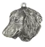 Dachshund Wire-haired, Wiener dog, Badger dog IV - Silver-plated key ring with dog, handbag decoration, backpack pendant by Art-Dog brand