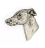 Whippet  - Silver-plated dog brooch, elegant pin, jacket lapel decoration by Art-Dog brand