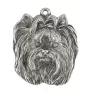 Yorkshire Terrier, Terrier Du Yorkshire, York I - Porte-clés argenté avec chien, décoration de sac à main, pendentif de sac à dos par la marque Art-Dog