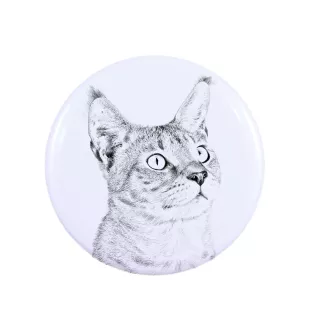 Chausie - Sammlung von einzigartigen Magneten, eigenes Foto, Marke Art-Dog