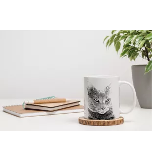 Chartreux - cup with a cat, cup with a photo, personalized gift from the Art-Dog brand