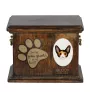 Cornish Rex - urn for cat ashes, personalized urn with engraving, commemorative box for cat ashes by Art-Dog brand