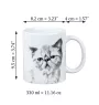 Exotic Shorthair - cup with a cat, cup with a photo, personalized gift from the Art-Dog brand