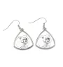 Himalayan Cat - cat earrings, hanging earrings with a picture, personalized jewelry with Art-Dog brand print.