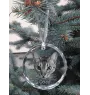 Ocicat - crystal bauble with a photo, photo of a cat in crystal, personalized Christmas tree ornament by Art-Dog brand