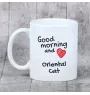 Oriental - tasse avec un chat, tasse personnalisée avec impression, cadeau classique pour tous de la marque Art-Dog