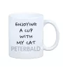 Peterbald - mug with graphics and the logo of the Art-Dog brand