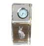 Sphynx - montre en cristal avec photo, photo de chat dans le cristal, horloge de bureau personnalisée de la marque Art-Dog