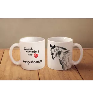 Appaloosa - cup with a dog, personalized cup with a print, a classic gift for everyone from the Art-Dog brand