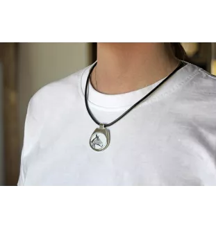 Cheval d'élevage australien - collier avec un cheval, pendentif personnalisé avec une photo, un collier unique pour femmes et hommes de la marque Art-Dog