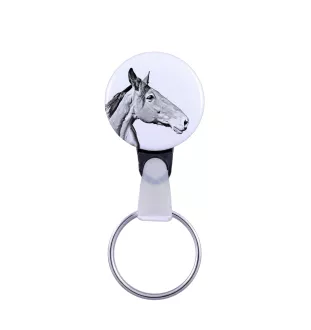 Australian Stock Horse - unique keychain with a horse picture, handmade product, light and handy pendant from Art-Dog brand