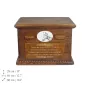 Haflinger Fohlen - urn for horse ashes, personalized urn with a photo, large box for horse ashes by Art-Dog brand