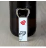 Mustang - bottle opener with a horse, personalized fridge magnet bottle opener, unique gift for men by Art-Dog brand