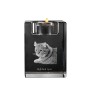 Highland Lynx - Candle holder with cat photo, crystal tealight holder, personalised gift by Art-Dog brand